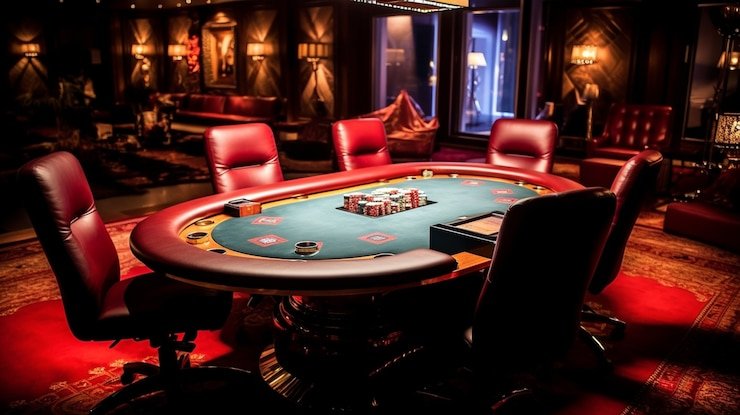 Tampilan meja roulette langsung lapak hoki dengan roda mekanis, bola, dan antarmuka taruhan interaktif